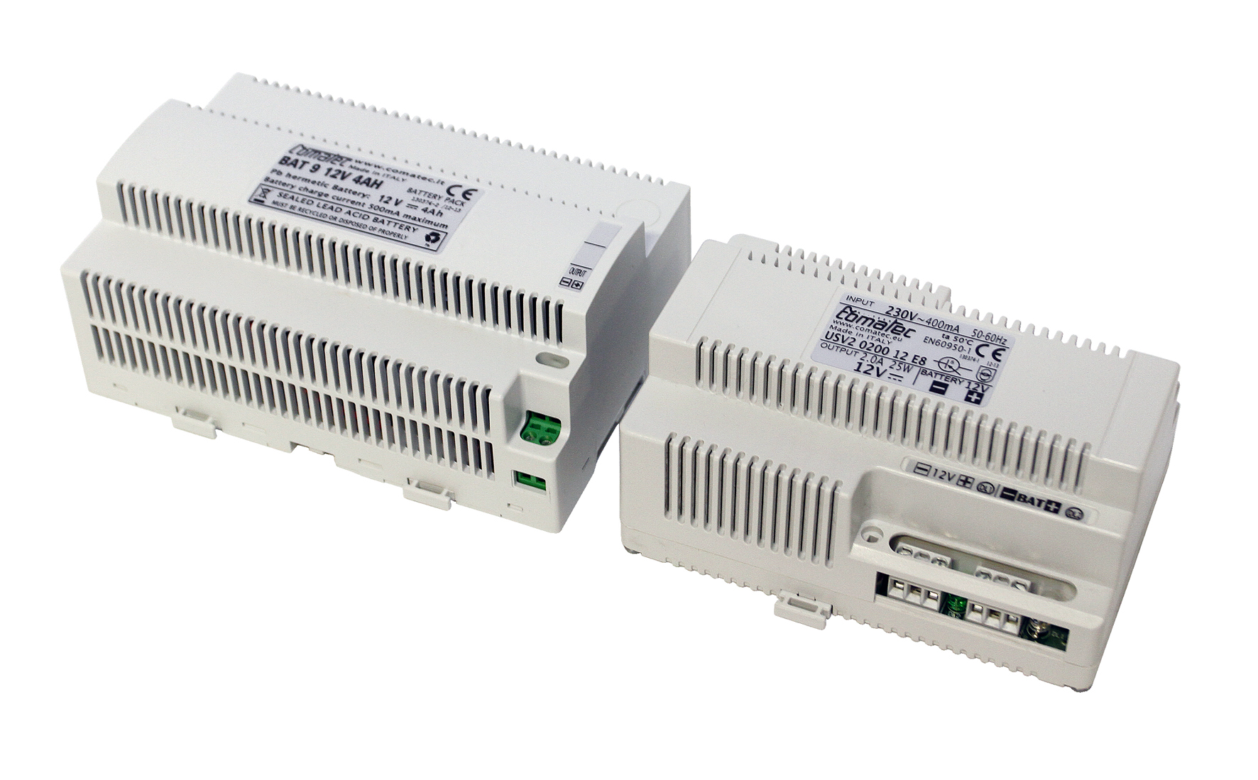 ekey UPS, lišta DIN, 230VAC/12VDC/4Ah