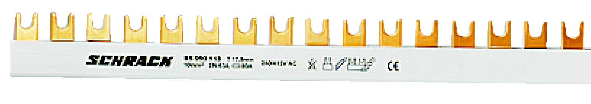 Lišta propojovací 3G16T57, 3pólová/16mm²
