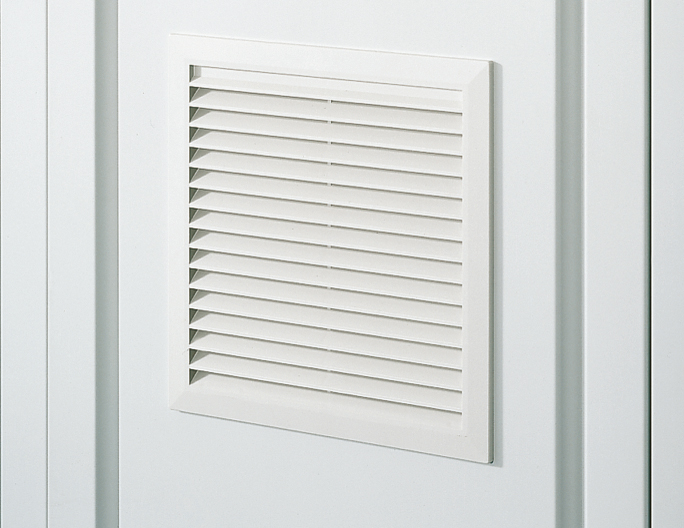 Outlet filter 148 RAL7035 lightgrey