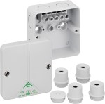 Krabice ABOX m 025 šedá IP54