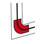 LEGRAND Díl 10782 DLP plochý roh