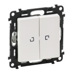 LEGRAND Vypínač VALENA LIFE 752128 č.5 bílá podsvětlený