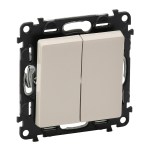 LEGRAND Vypínač VALENA LIFE 752208 č.6+6 béžová