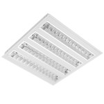 MODUS  IS  do rastru 600, čtverec A, mřížka AL mat, 4x LED 840, NONSELV DALI driver 350mA, ISODOM5