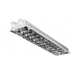 MODUS Svítidlo I 2x36 W hliník dvojitá parabola, EP, NZ 3hod