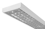 MODUS Svítidlo LLX 2x36 W matovaný hliník, nízké, EP