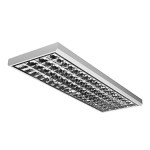 MODUS Svítidlo LLX 4x36 W hliník DP typ 2, nízké,EP, nouzový zdroj
