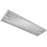 MODUS Svítidlo MEGA LED 1220mm, hlubokozářič,  4x LED 840, závěsné, s předř. skříní, 2x zdroj 2100mA DALI