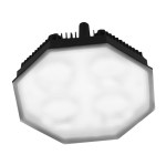 MODUS Svítidlo OKTA S, malý korpus,  4x LED , 840, opálový PC kryt, zdroj 700mA nestmívatelný
