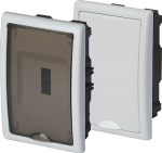 OEZ Skříň RZG-Z-1S4 pod omítku,neprůhledné dveře IP40