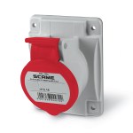 SCAME Zásuvka 16A 3P+N+E 400V vestavná