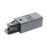 3-phase Feed-in surface plastic, left silver