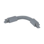 3-phase Flex connector plastic, Kabel silver
