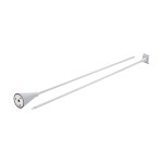3-phase Pendulum suspension metal, height adjustable silver