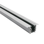 40003R/W, WHITE RECESSED TRACK 3m