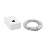 5-Pole Feed white matt IP20