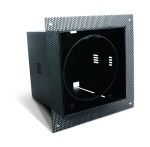 51100TR/B, BLACK 1L TRIMLESS BOX
