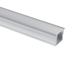 7904R/W, WHITE RECESSED PROFILE 2m + PC opal diffuser