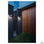 ABRIDOR, Outdoor, nástěnné LED svítidlo, IP55, antracitové