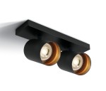 Acrux 2x10W GU10 MR16 110-240V IP20 black
