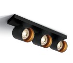 Acrux 3x10W GU10 MR16 110-240V IP20 black