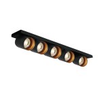 Acrux 5x10W 100-240V GU10 IP20 černá