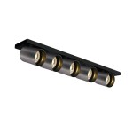Acrux 5x10W 100-240V GU10 IP20 metal šedá