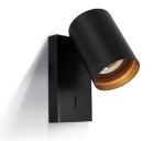 Acrux Wall light 10W GU10 MR16 110-240V IP20 black