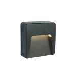 Adamo-SQ LED 1,5W 40lm 3000K 230V IP65 IK07 antracit