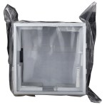 Adaptér 50 x 50 na 55 x 55 mm, stříbrný
