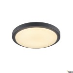 AINOS, ceiling light, round, anthracite, with sensor