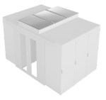 Aisle roof Aisle width 1000 L600