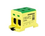 Al-Cu svorka zelená/žlutá, 95mm² 2-pólová