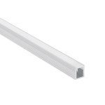 Al profil pro 5mm pásek + opál PC kryt, vč.koncovek, 2m,bílá