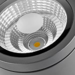 ALMERIA Medium 23W 1429lm 3000K 230V LED IP54 antracit