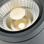 ALMERIA Medium 23W 1429lm 3000K 230V LED IP54 antracit