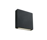Alnar SQ Up/Down 2W, 110lm, 3000K, IP65, black