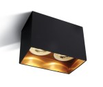 Altair 2SQ 2x10W GU10 MR16 110-240V IP20 black