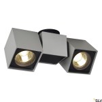 ALTRA DICE SPOT II stribrnoseda / cerna 230V GU10 2x50W