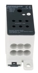 Alu připojovací blok, 1-pól, 125A,vst. 1x50mm²,výst. 6x25mm²