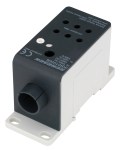 Alu připojovací blok, 1-pól, 125A,vst. 1x50mm²,výst. 6x25mm²