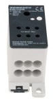 Alu připojovací blok, 1-pól, 80A, vst.1x25mm², výst.6x10mm²