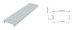 Aluminium Abdeckung CL