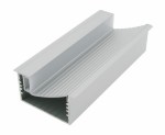 Aluminium Profil SLW geriffelt / rippled