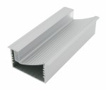 Aluminium Profil SLW geriffelt / rippled