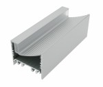 Aluminium Profil SLW geriffelt / rippled