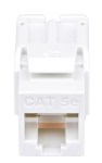 AMPARO keystone modul  RJ45 nestíněný, Cat.5e, bílý (SFA)
