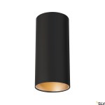 ANELA LED stropní svítidlo, černá, 11W, 3000K