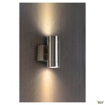 Anista Steel GU10 UP/DOWN nást., GU10, 2x35W, nerez 304