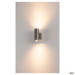 Anista Steel GU10 UP/DOWN nást., GU10, 2x35W, nerez 304